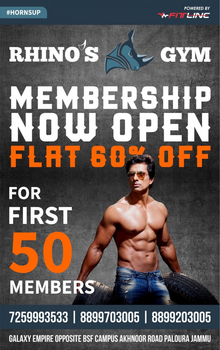 Rhinos Gym Jammu Presales Begin Rhinos Gym
